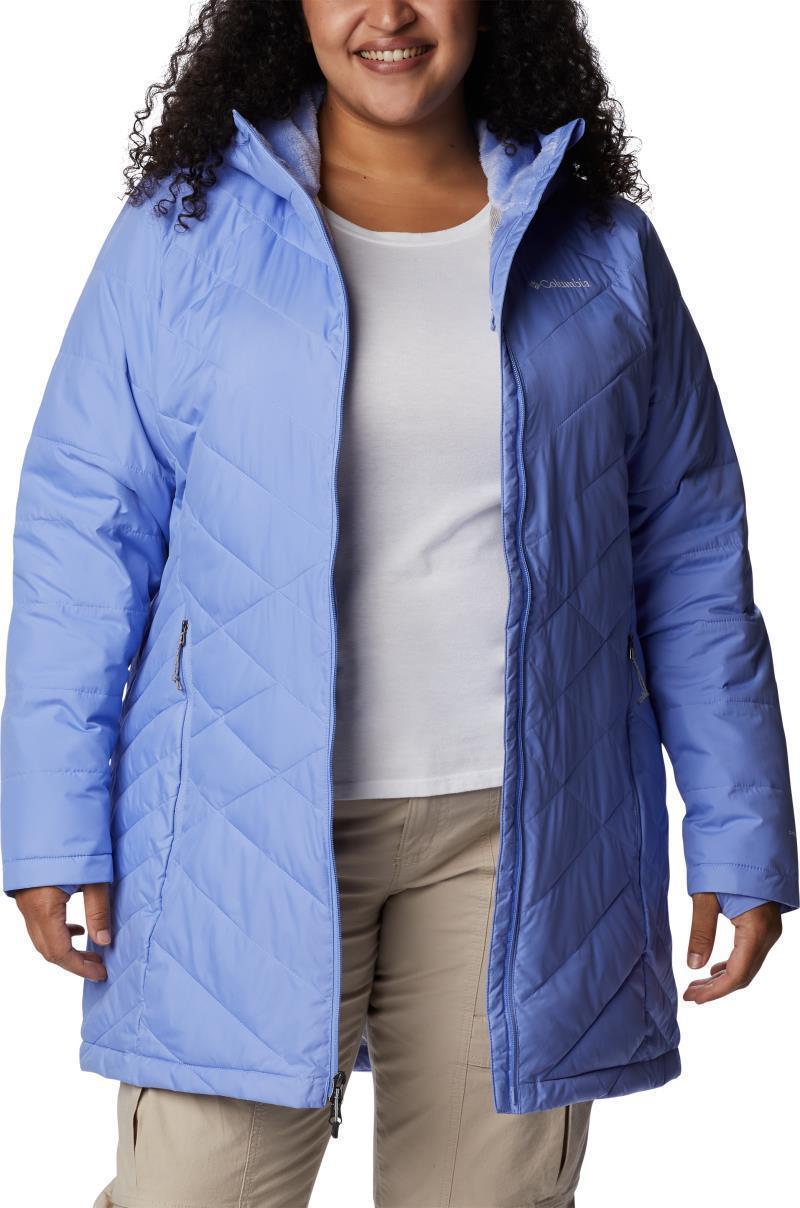 Heavenly Long Hooded Jacket, Extended - Womens - Serenity 2