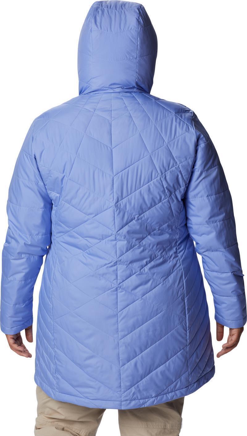 Heavenly Long Hooded Jacket, Extended - Womens - Serenity 4