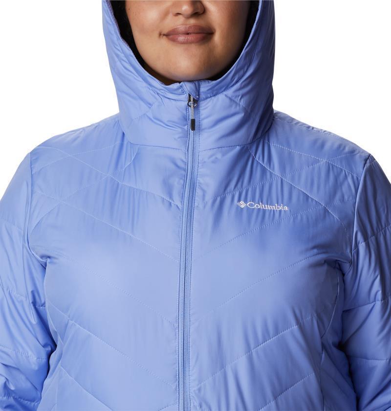 Heavenly Long Hooded Jacket, Extended - Womens - Serenity 6