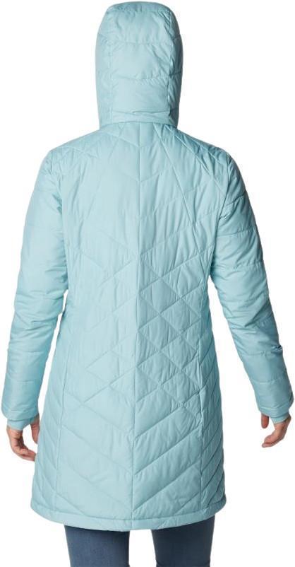 Heavenly Long Hooded Jacket - Womens - Aqua Haze 3