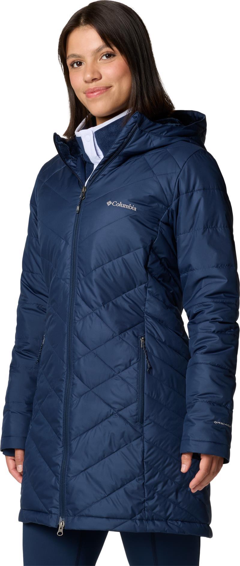 Heavenly Long Hooded Jacket - Womens - Collegiate Navy 2
