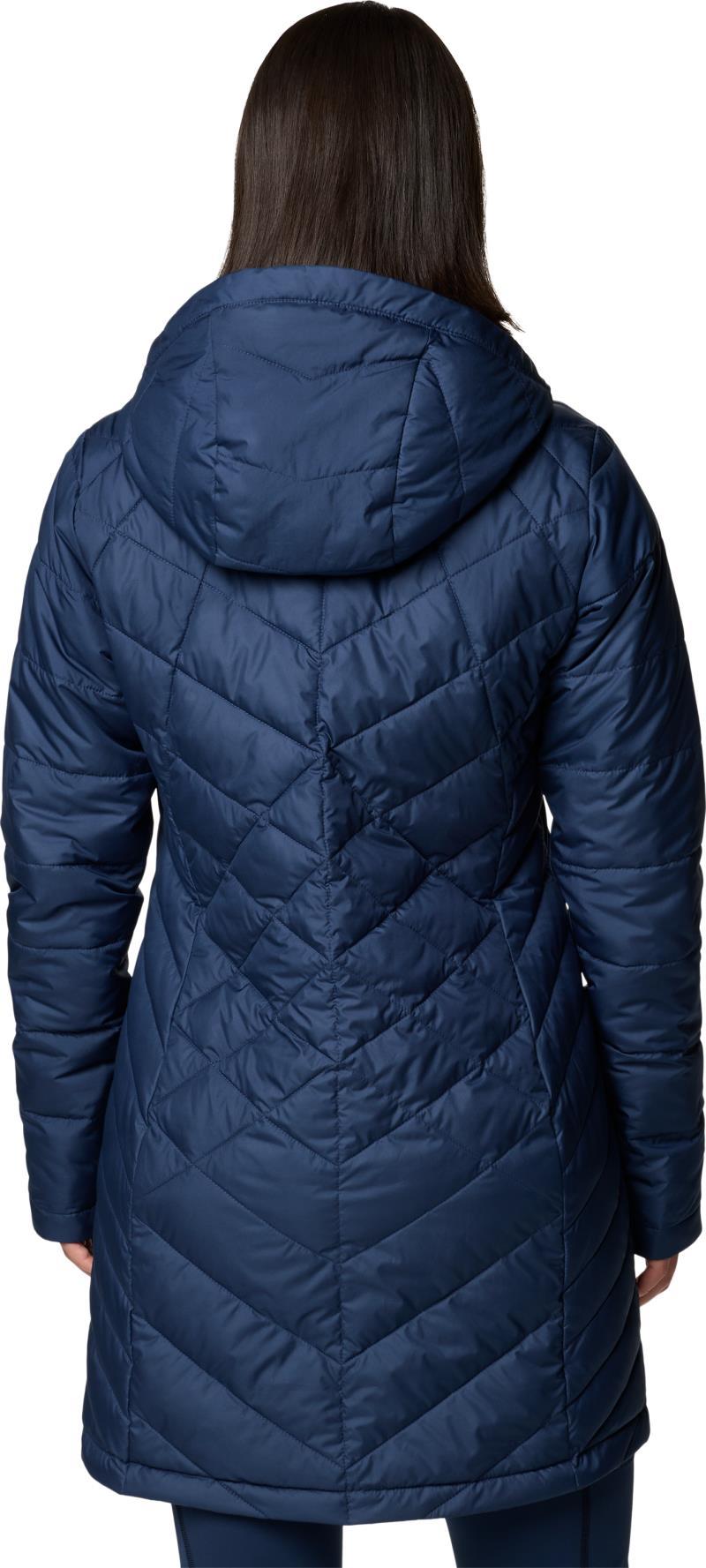 Heavenly Long Hooded Jacket - Womens - Collegiate Navy 3