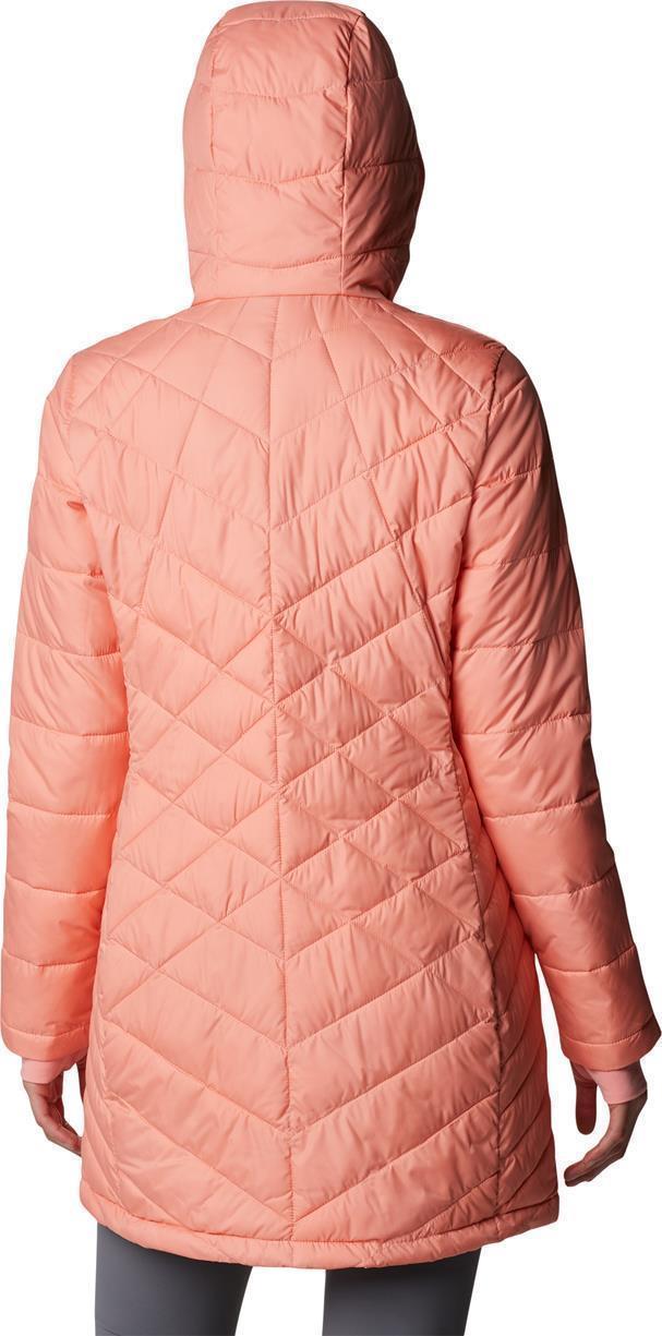 Heavenly Long Hooded Jacket - Womens - Coral Reef 2