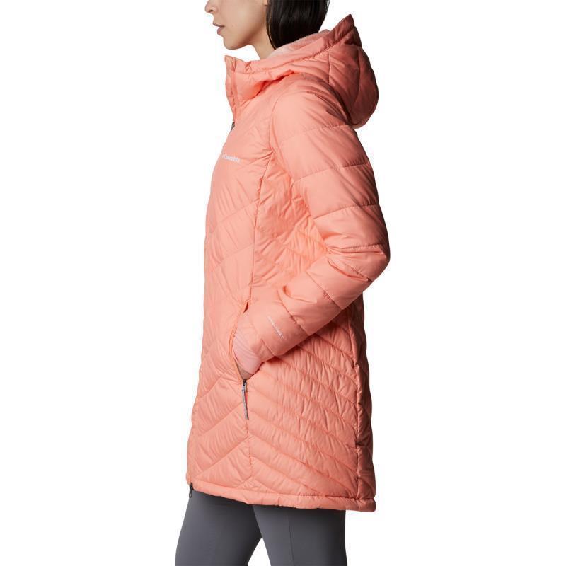 Heavenly Long Hooded Jacket - Womens - Coral Reef 3