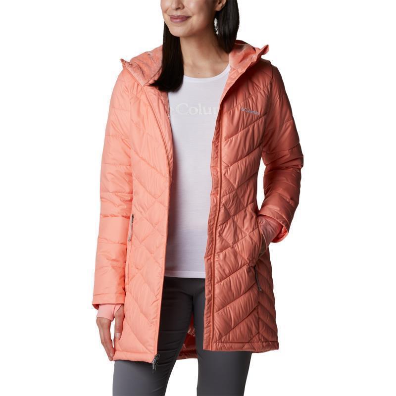 Heavenly Long Hooded Jacket - Womens - Coral Reef 4
