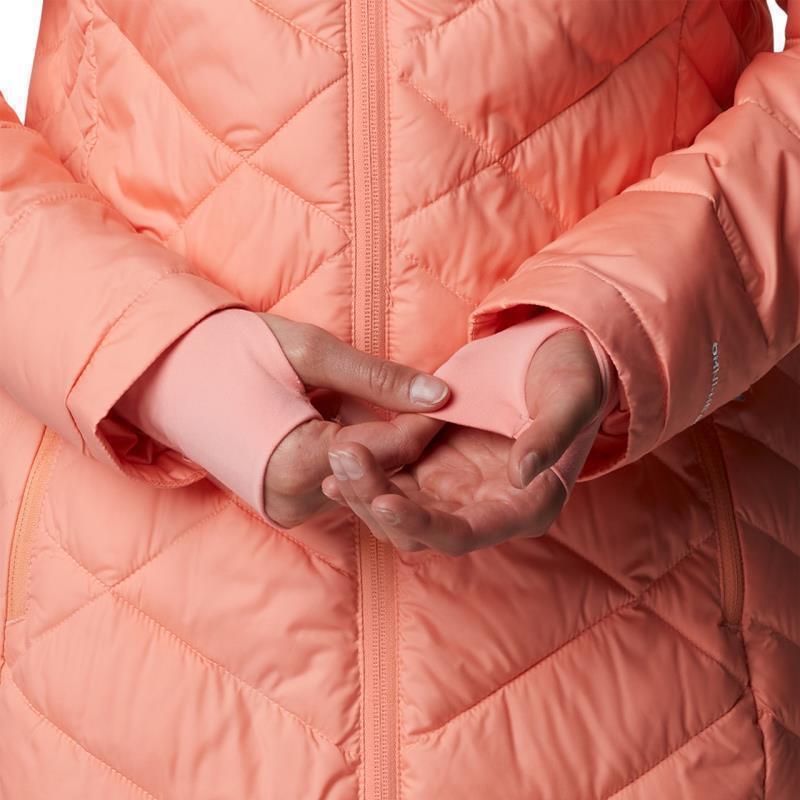 Heavenly Long Hooded Jacket - Womens - Coral Reef 7