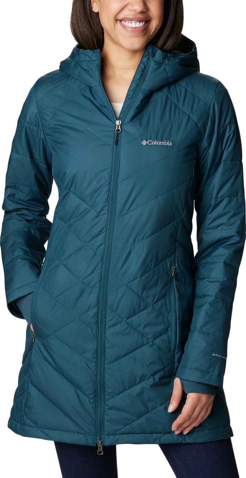 Heavenly Long Hooded Jacket - Womens - Night Wave 1