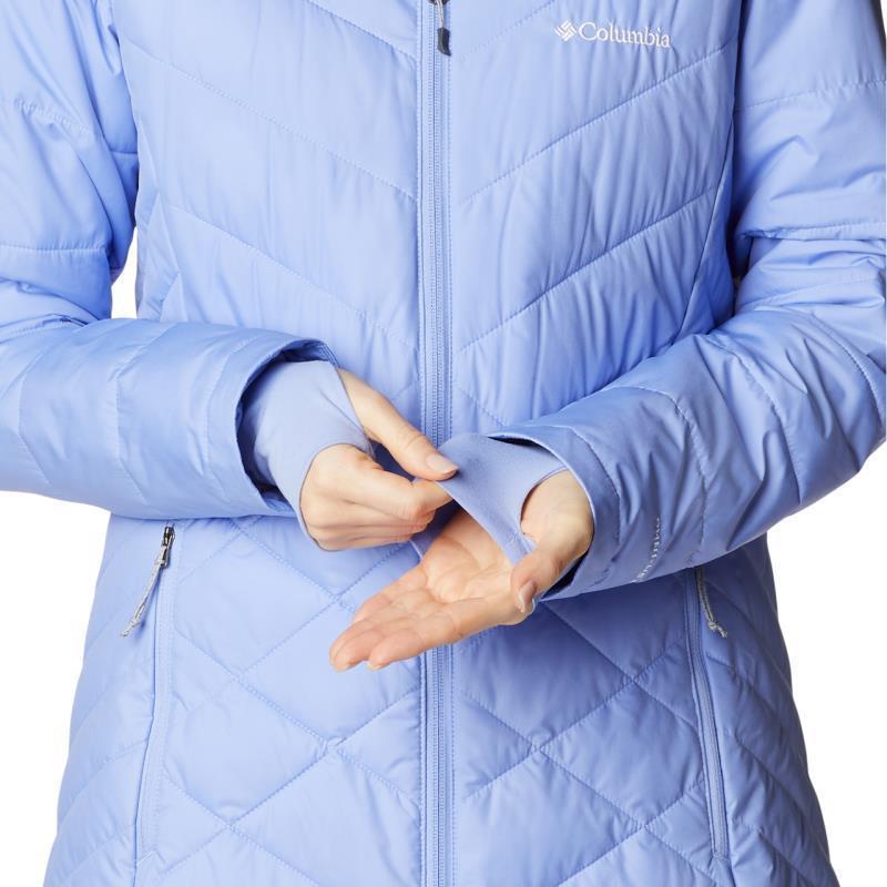 Heavenly Long Hooded Jacket - Womens - Serenity 7