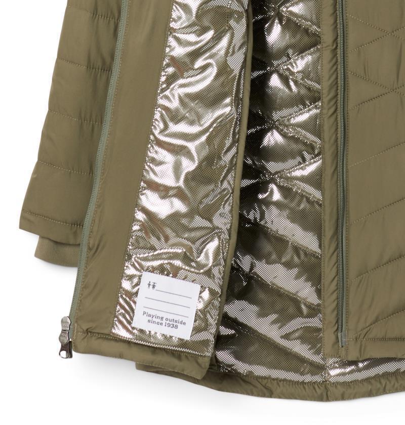 Heavenly Long Jacket - Youth Girls - Stone Green 3