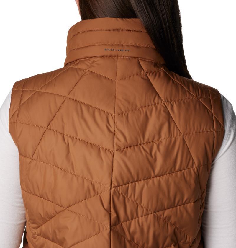 Heavenly Long Vest - Plus - Womens - Camel Brown 7