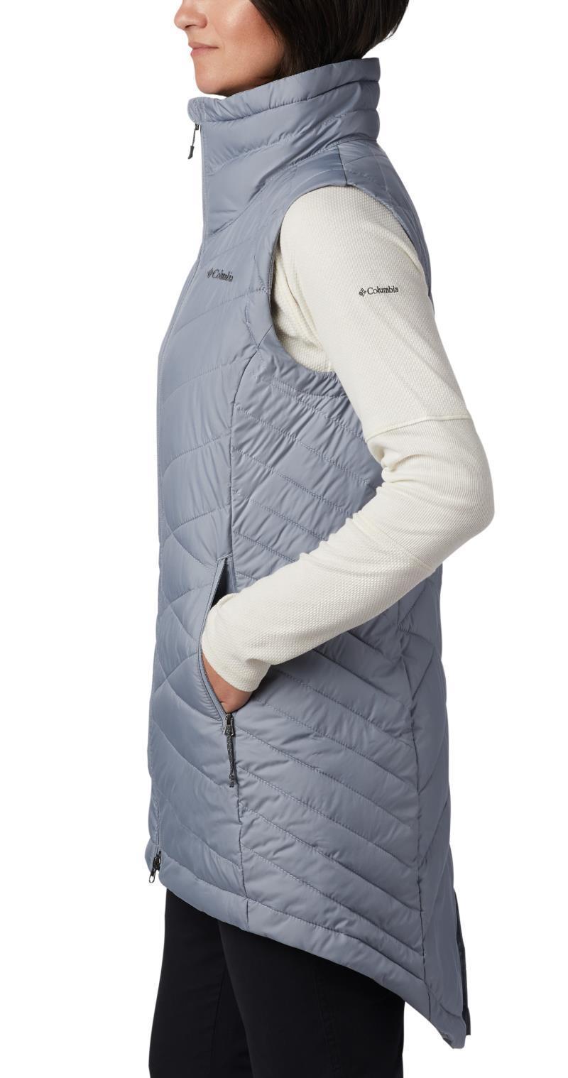 Heavenly Long Vest - Womens - Tradewinds Grey 2