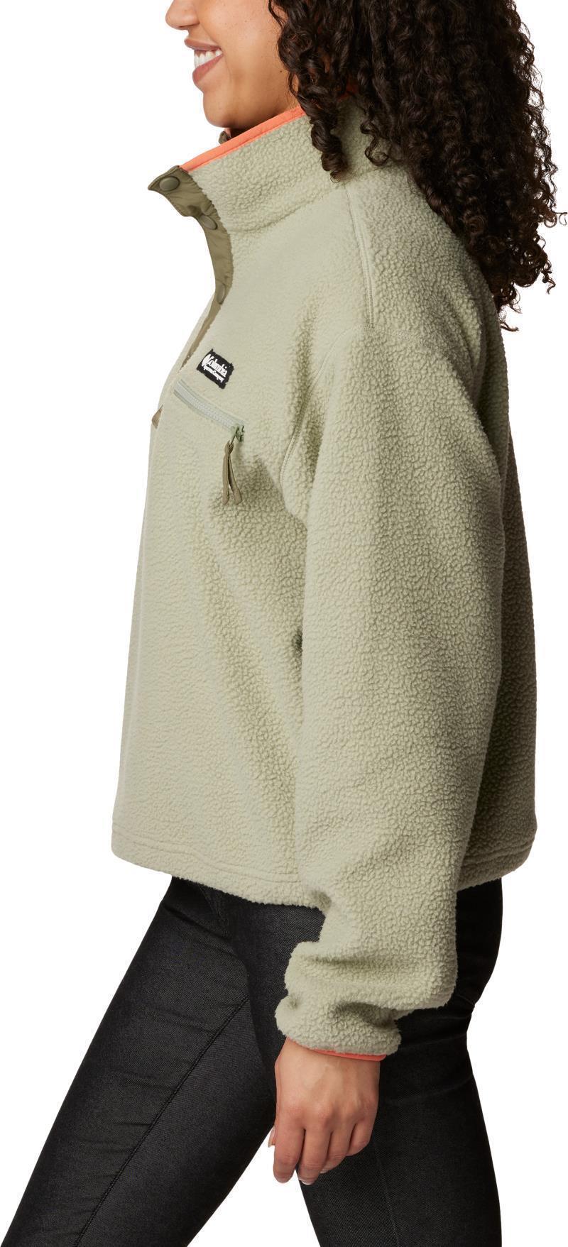 Helvetia Cropped Half Snap - Womens - Safari 2
