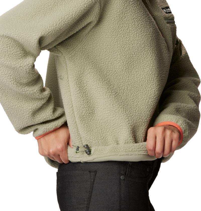 Helvetia Cropped Half Snap - Womens - Safari 5