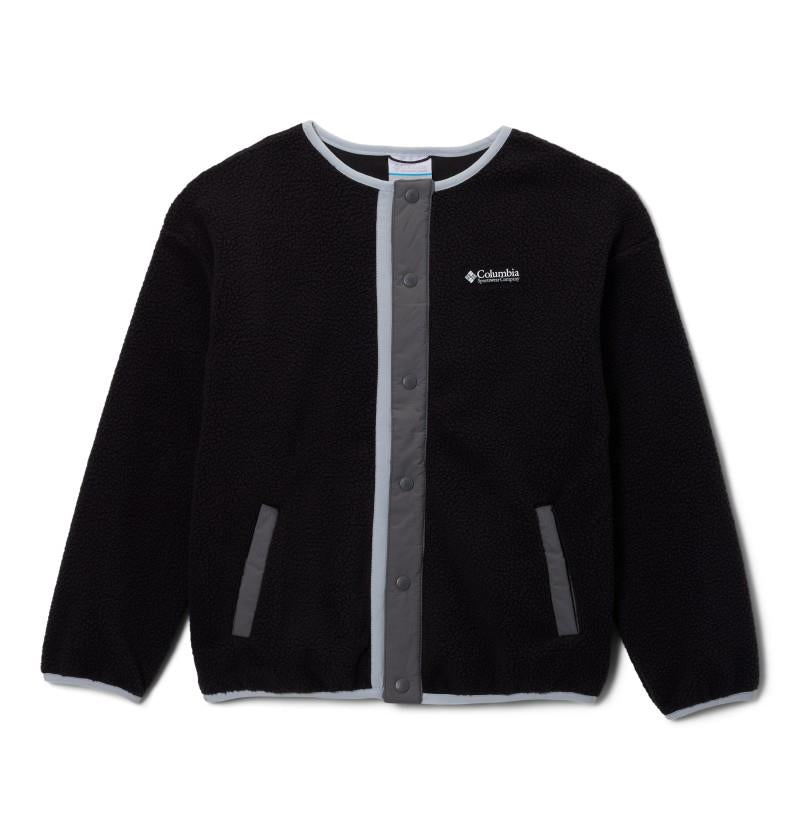 Helvetia Full Snap Fleece - Youth - black / city grey 1