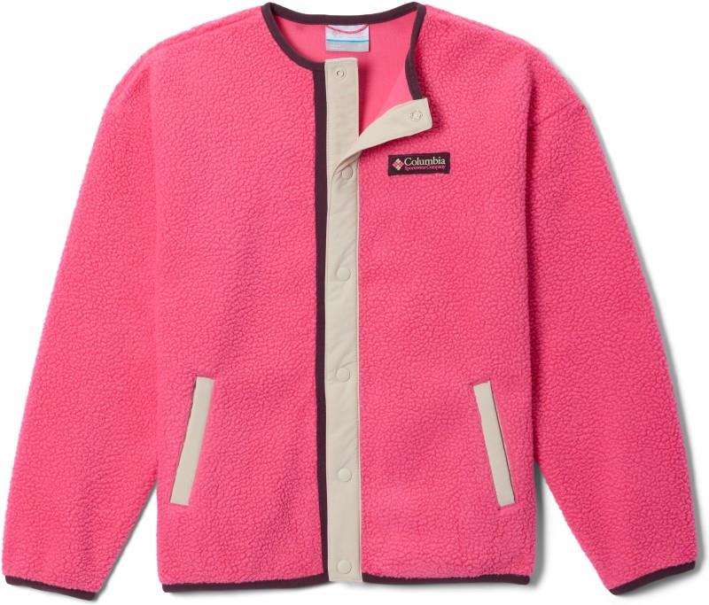 Helvetia Full Snap Fleece - Youth - nico / dark stone 1