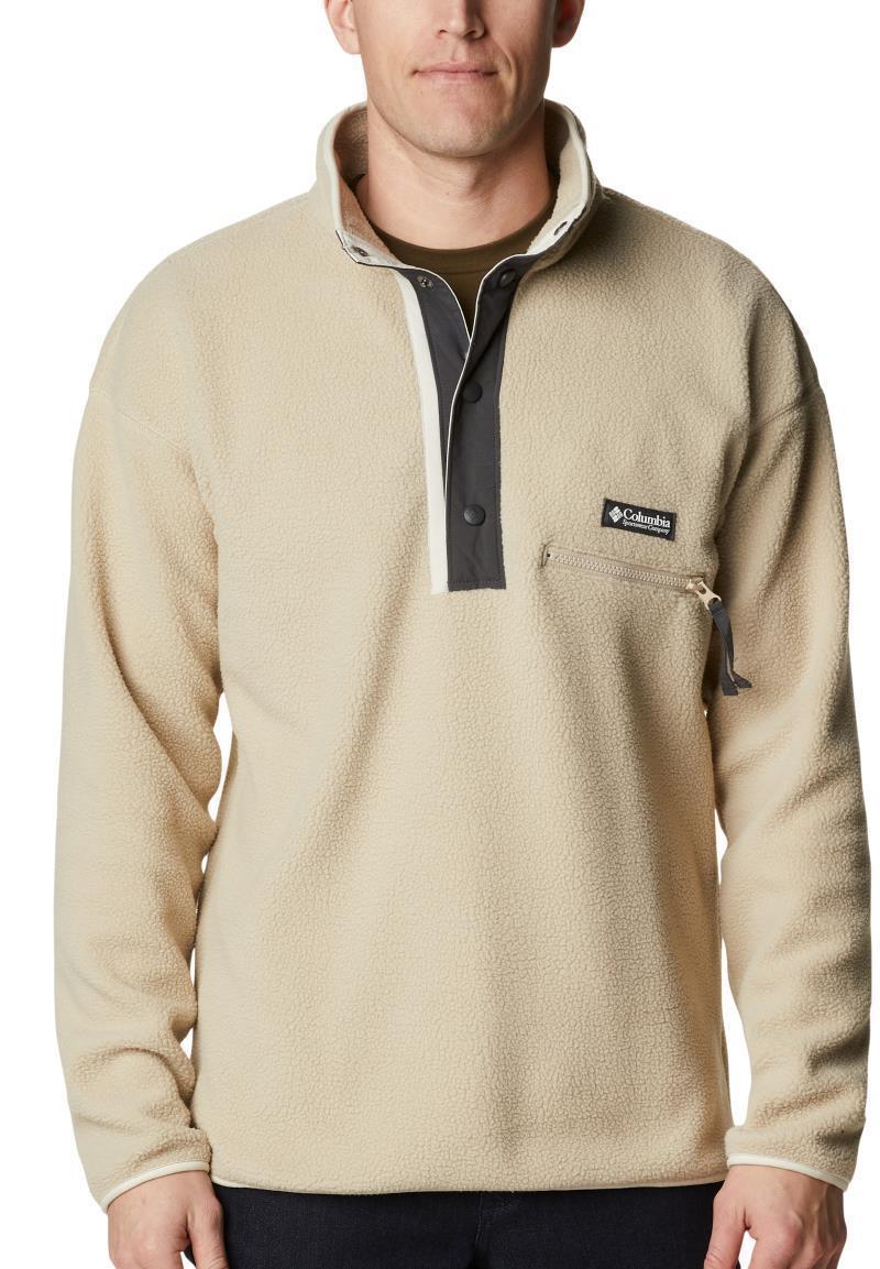 Helvetia Half Snap Fleece - Tall - Mens - Ancient Fossil 1