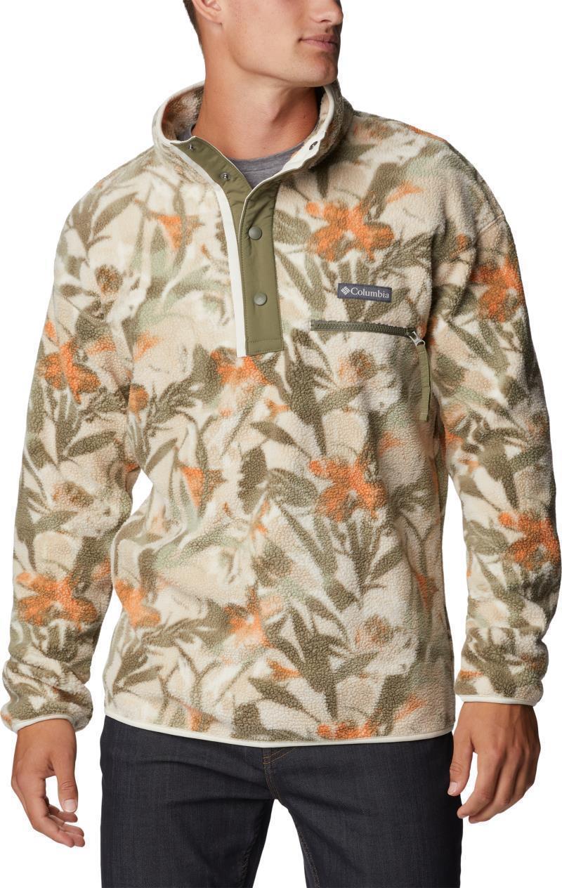Helvetia Half Snap Fleece - Tall - Mens - Ancient Fossil Floriculture 1