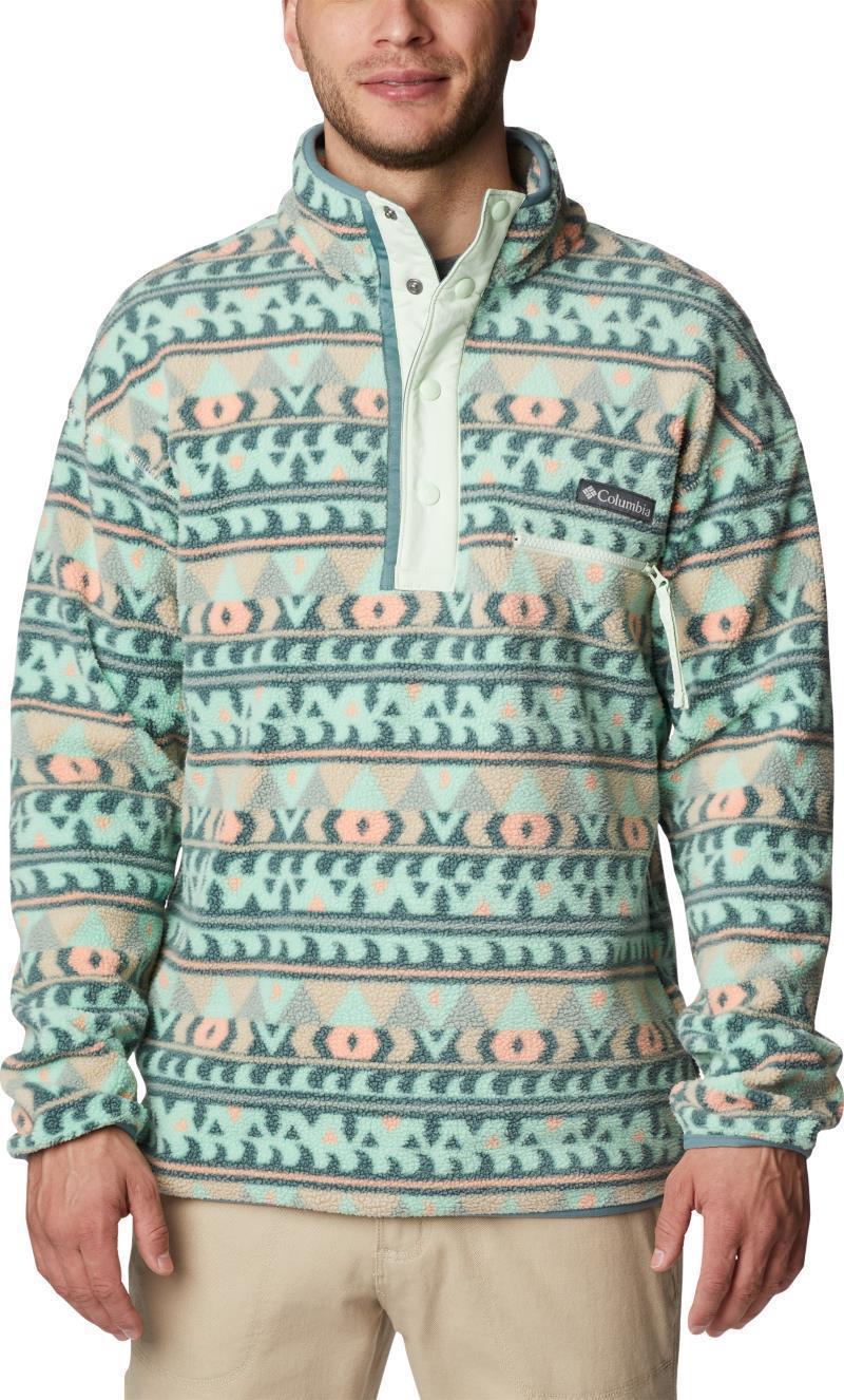 Helvetia Half Snap Fleece - Tall - Mens - Metal Camp Blanket 1