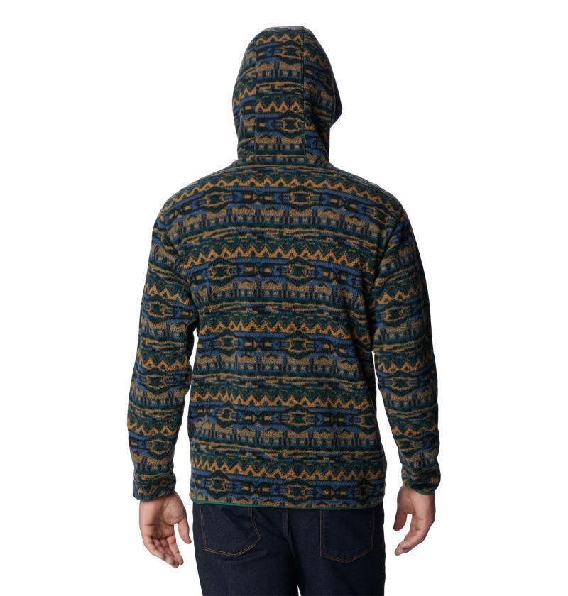 Helvetia Hoodie - Tall - Mens - Spruce 80s Stripe Print 3
