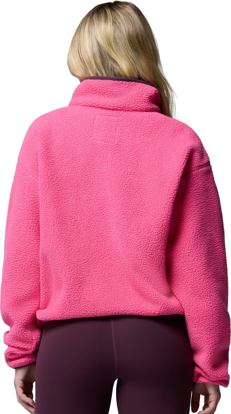 Helvetia II Cropped Half-Snap Fleece, Extended - Womens - nico / dark stone 1