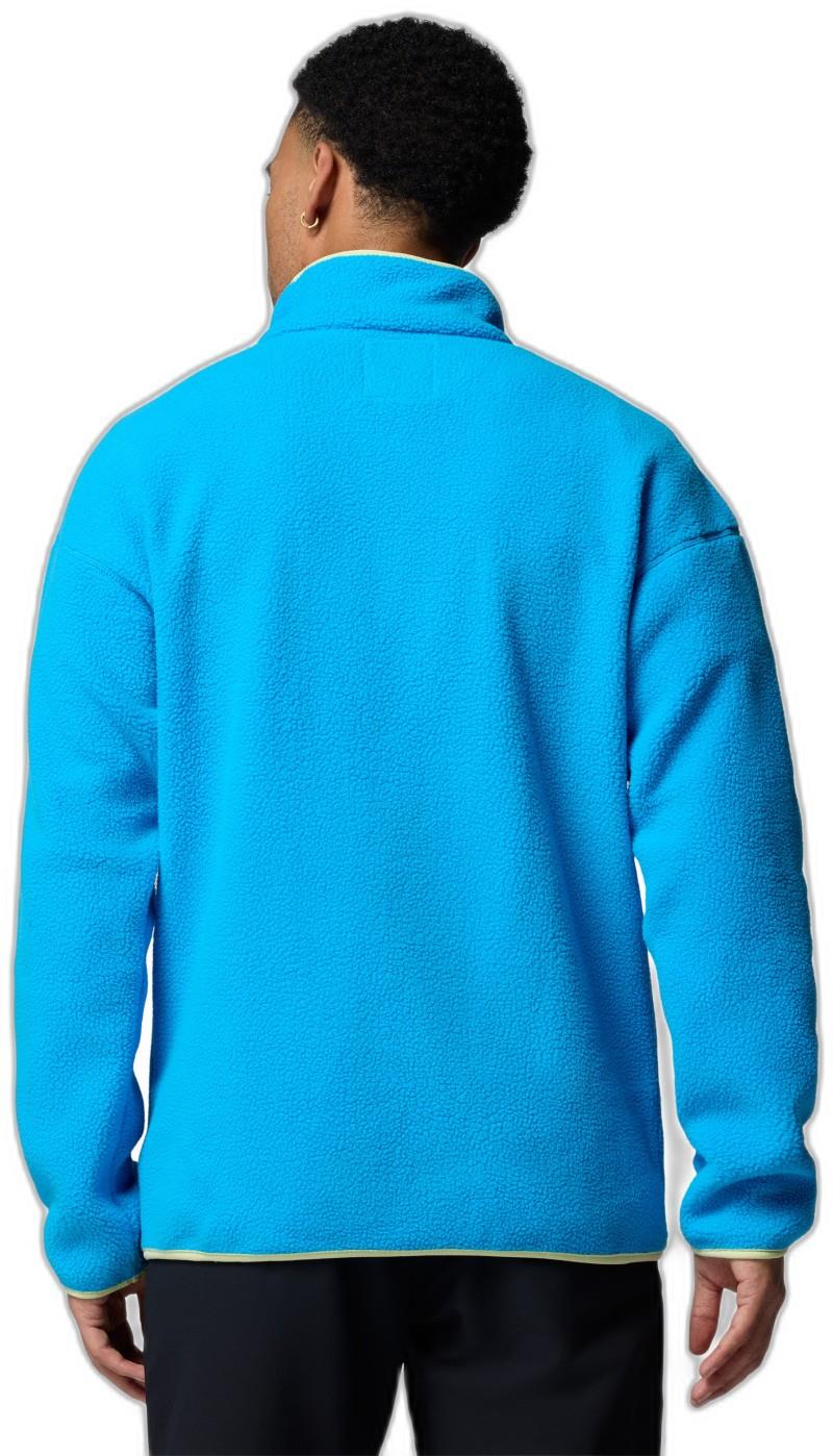 Helvetia II Half Snap Fleece - Mens - compass blue 1