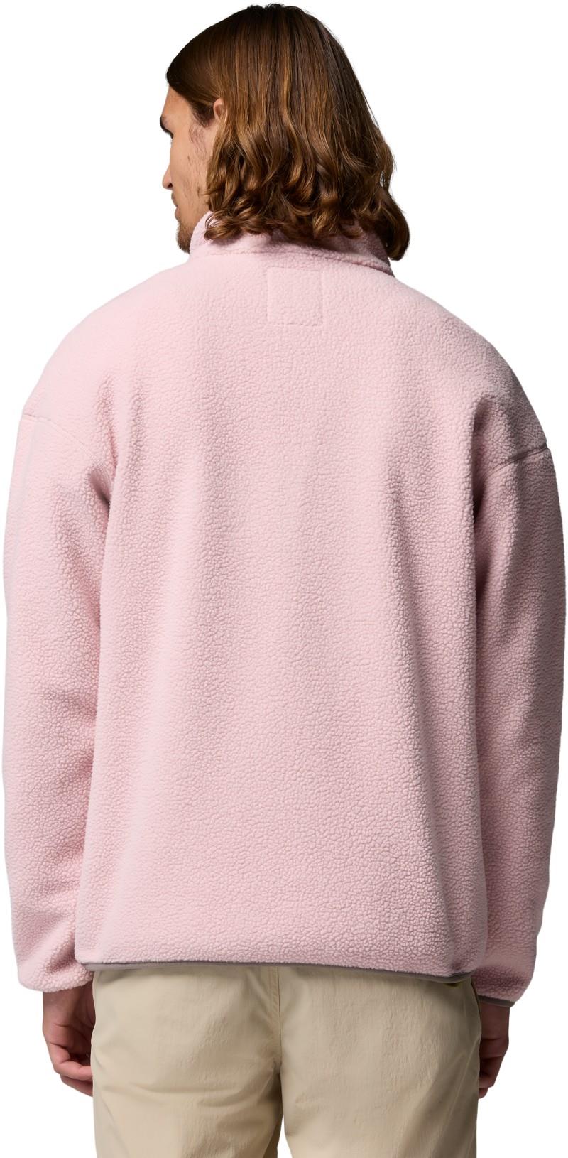 Helvetia II Half Snap Fleece - Mens - pink agate 1