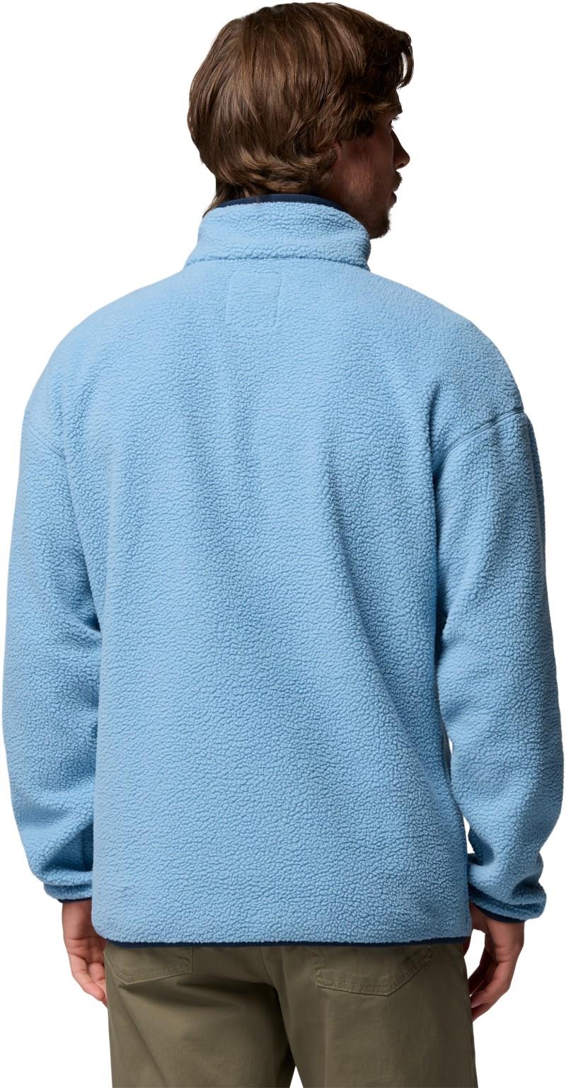 Helvetia II Half Snap Fleece - Mens - rainy day 1