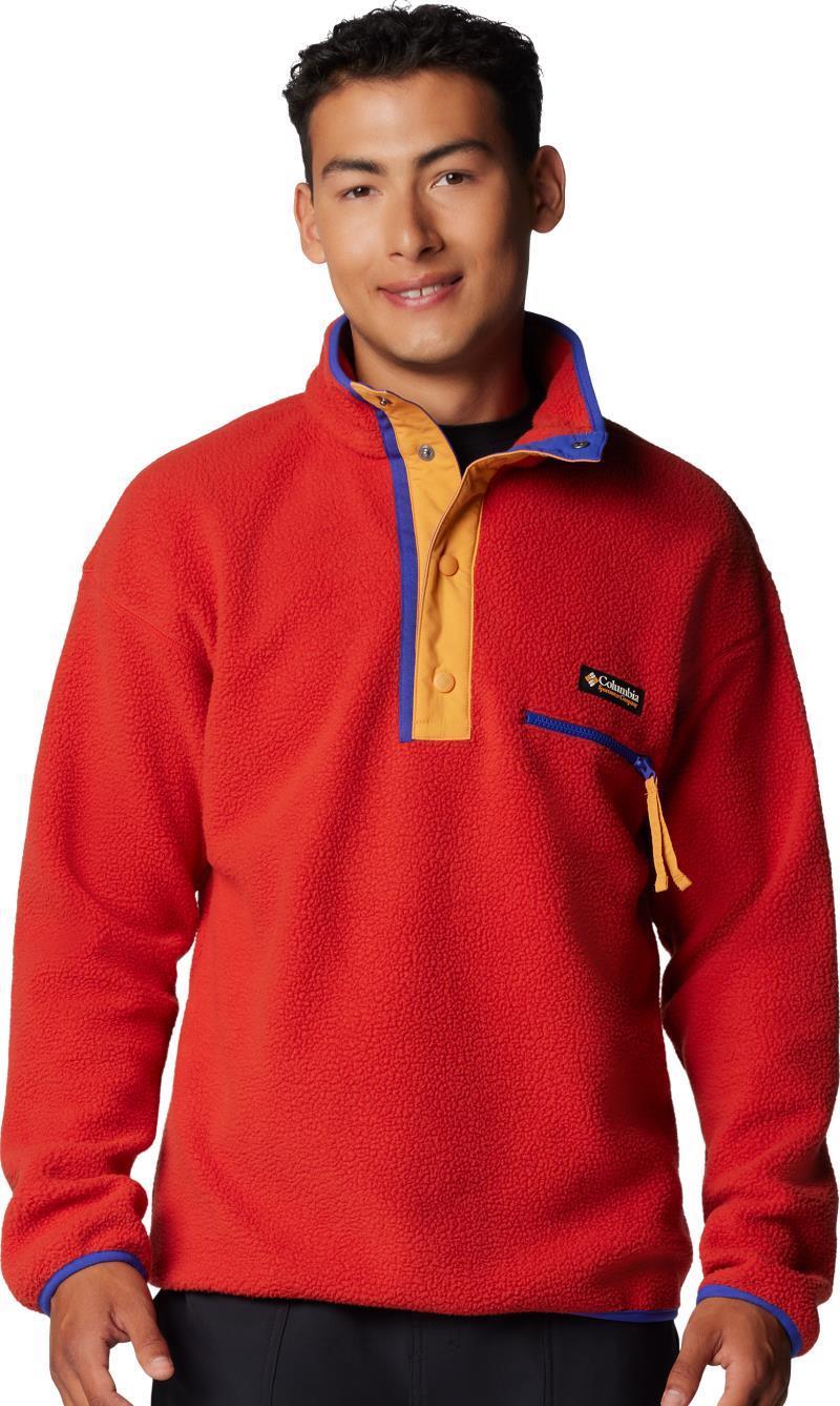 Helvetia II Half Snap Fleece - Mens - sail red 1