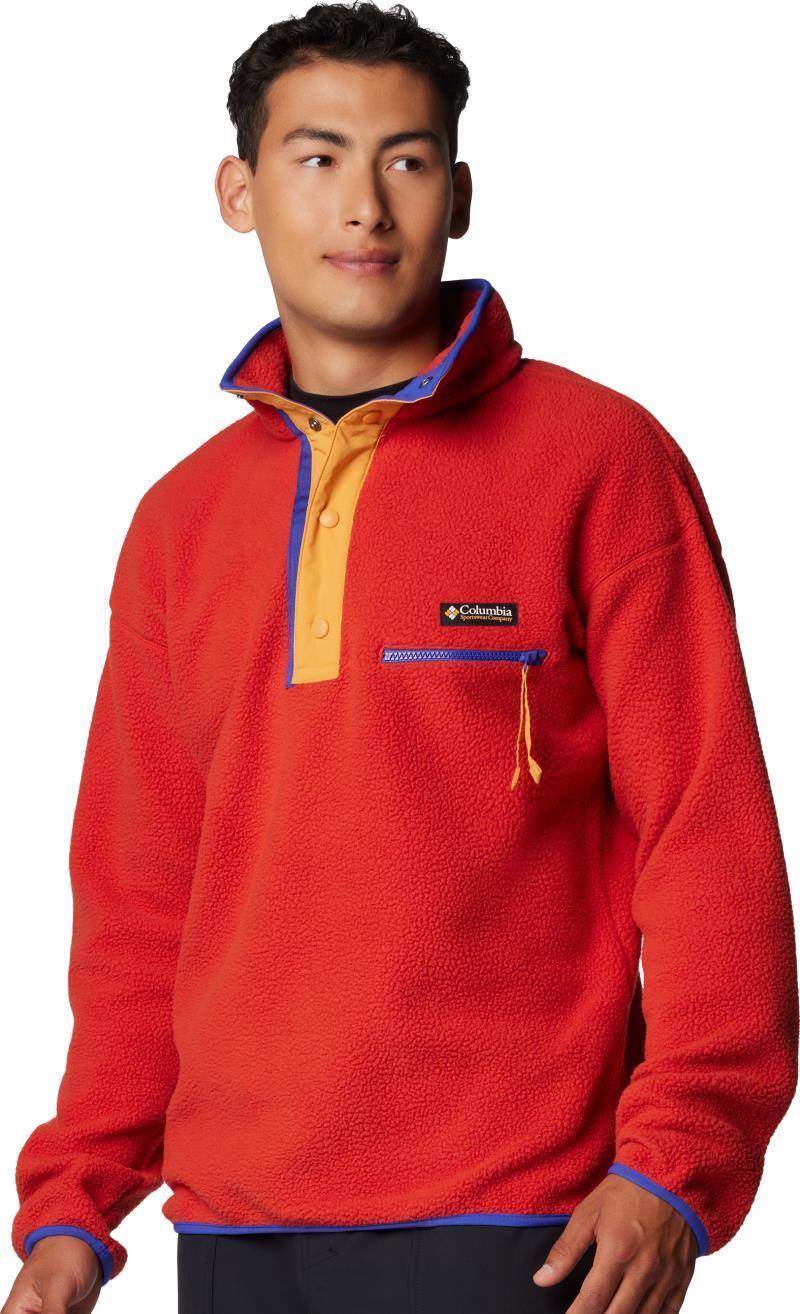 Helvetia II Half Snap Fleece - Mens - sail red 1