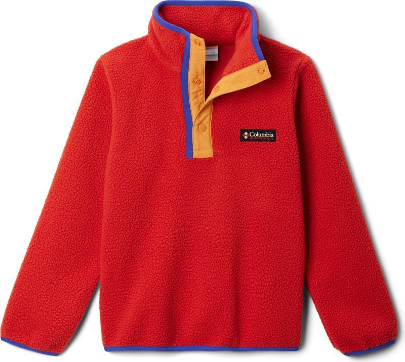 Helvetia II Half Snap Fleece - Youth - Sail Red / Sunstone 1