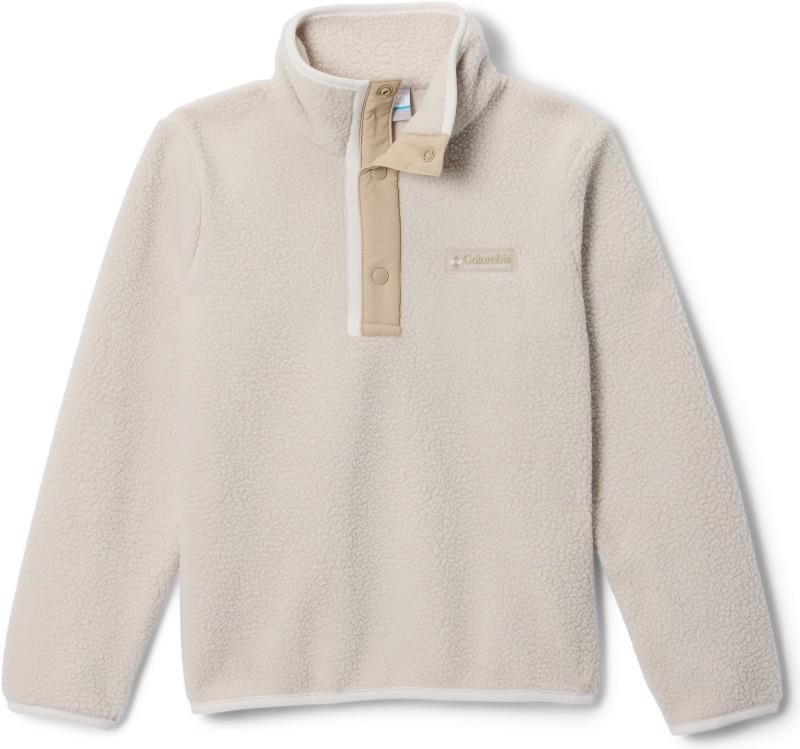 Helvetia II Half Snap Fleece - Youth - dark stone / ancient fossil 1