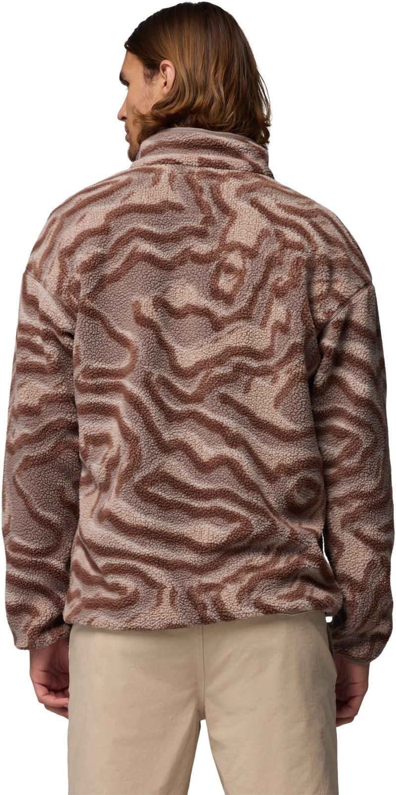 Helvetia II Printed Half Snap Fleece - Mens -  1