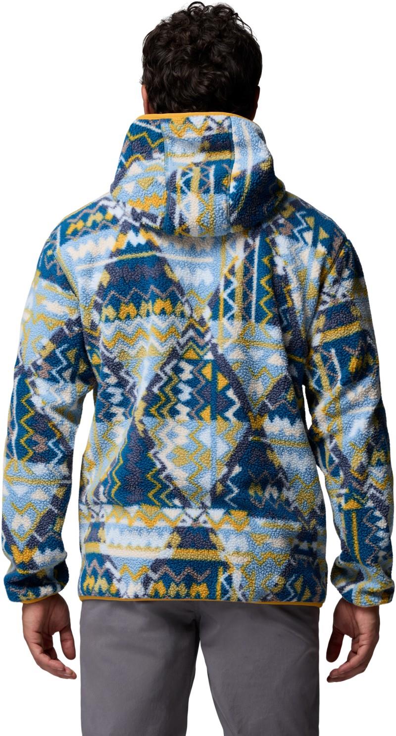Helvetia II Printed Hoodie - Mens - phoenix blue geomix 1