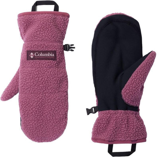 Helvetia Mittens - Womens - antique mauve 1