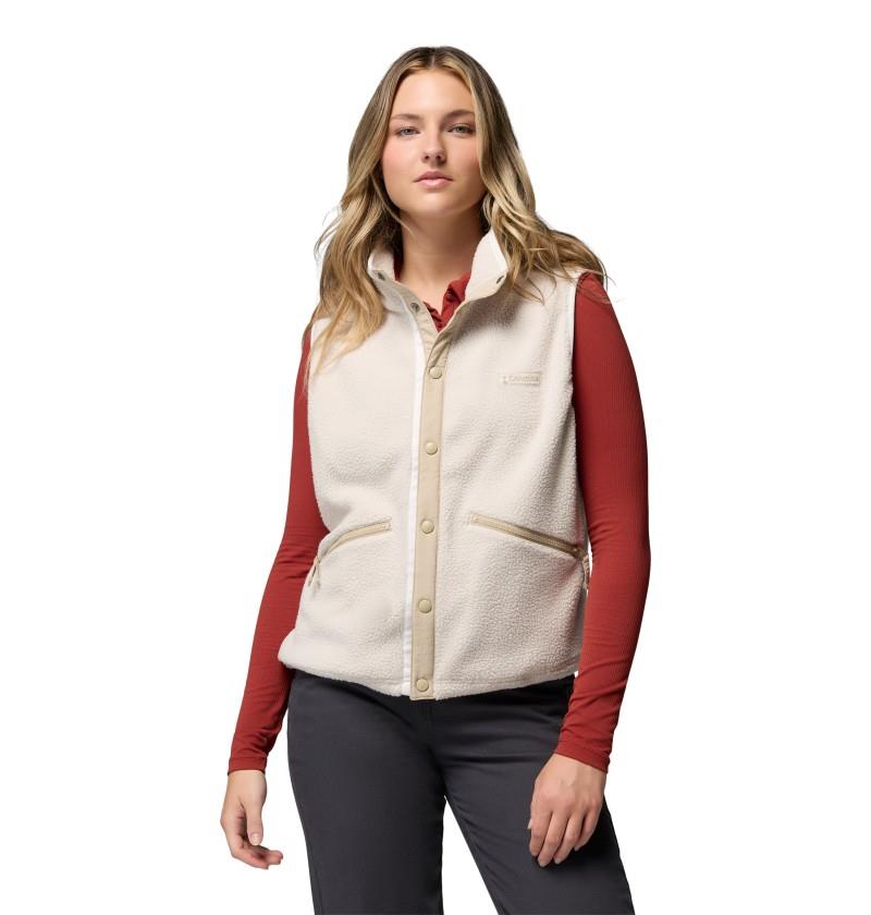 Helvetia Vest - Womens - dark stone / ancient fossil 1
