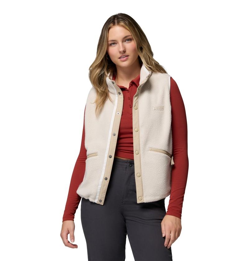 Helvetia Vest - Womens - dark stone / ancient fossil 1