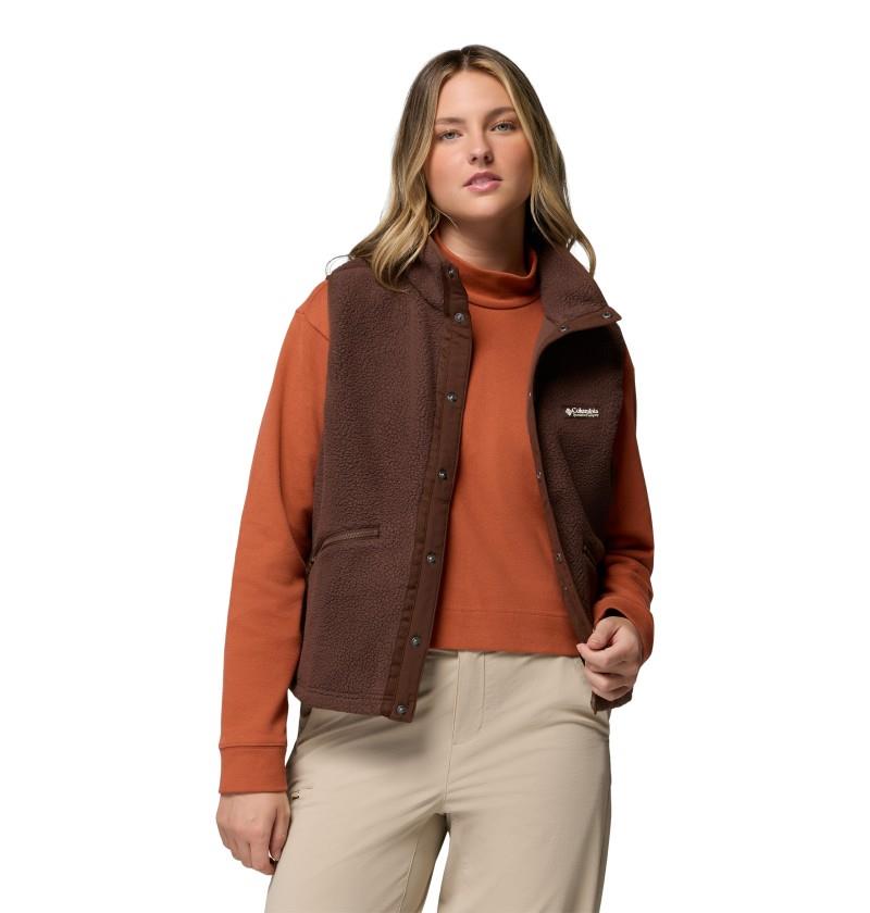 Helvetia Vest - Womens - tobacco 1