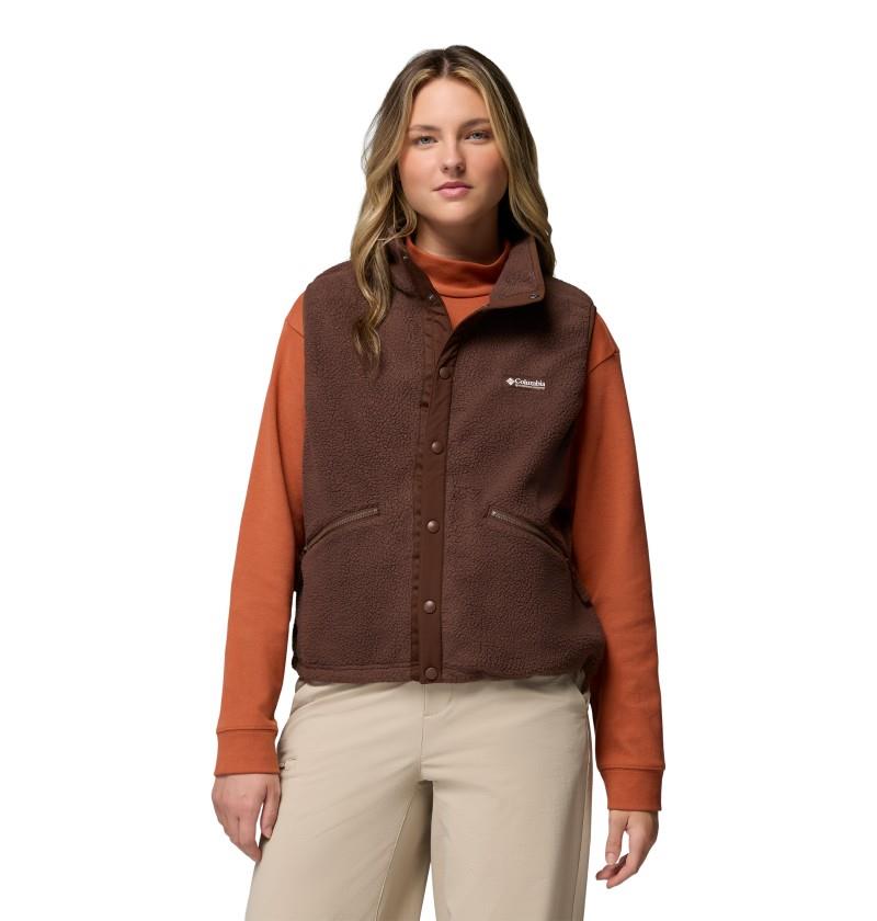 Helvetia Vest - Womens - tobacco 1