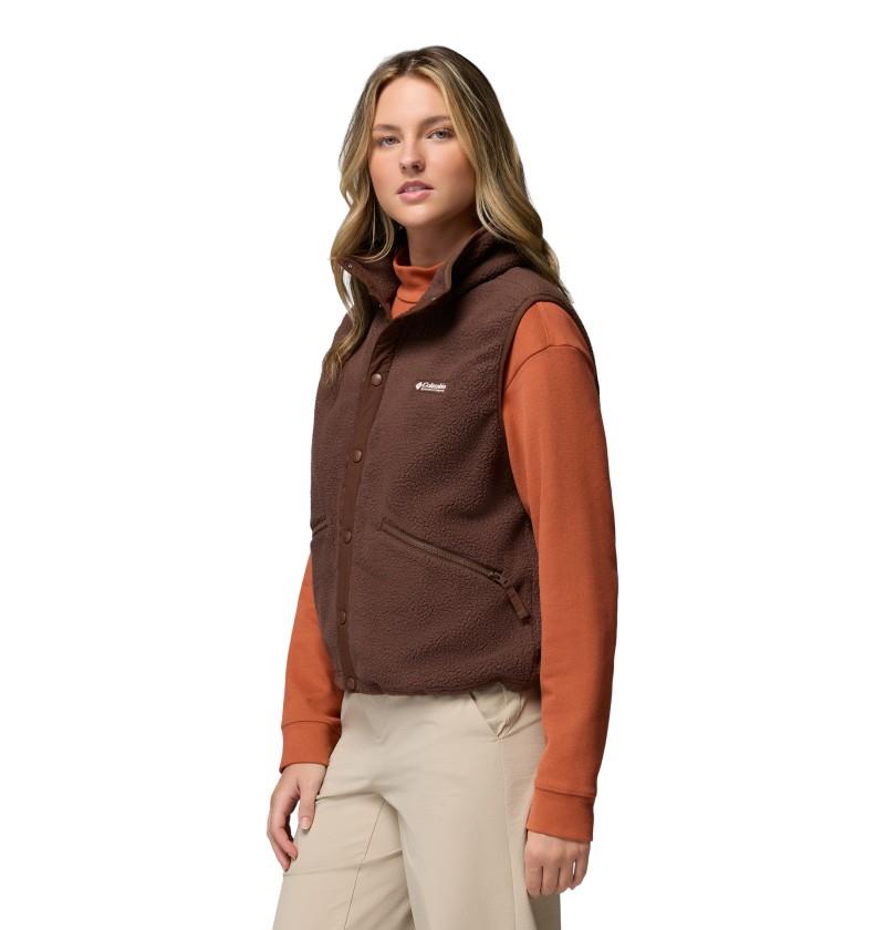 Helvetia Vest - Womens - tobacco 1