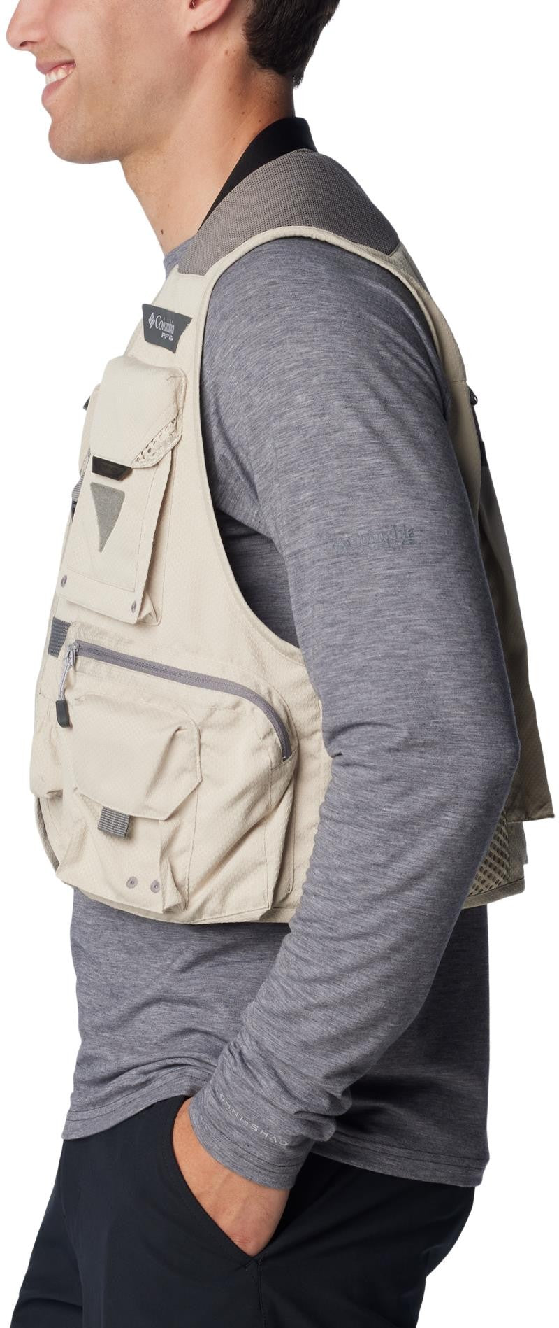Henrys Fork VI Vest - Mens - fossil 1