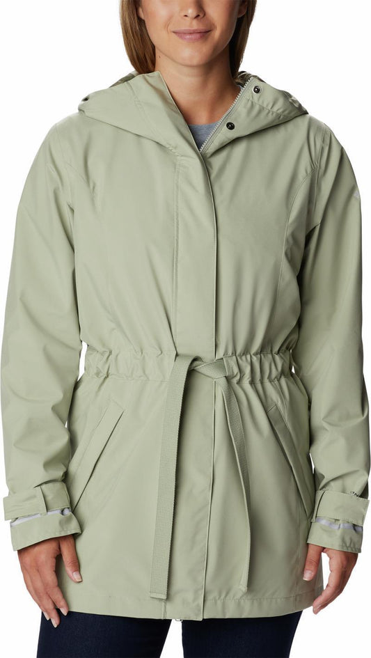 Here And There Trench II Jacket - Womens - Safari 1