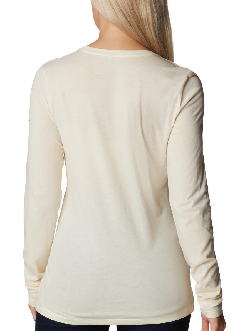 Hidden Haven LS Tee - Womens - Chalk / Range Roam Print 4