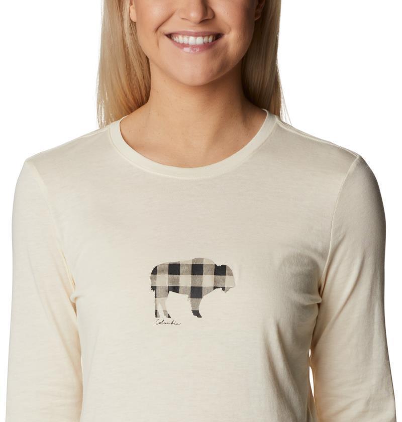 Hidden Haven LS Tee - Womens - Chalk / Range Roam Print 5
