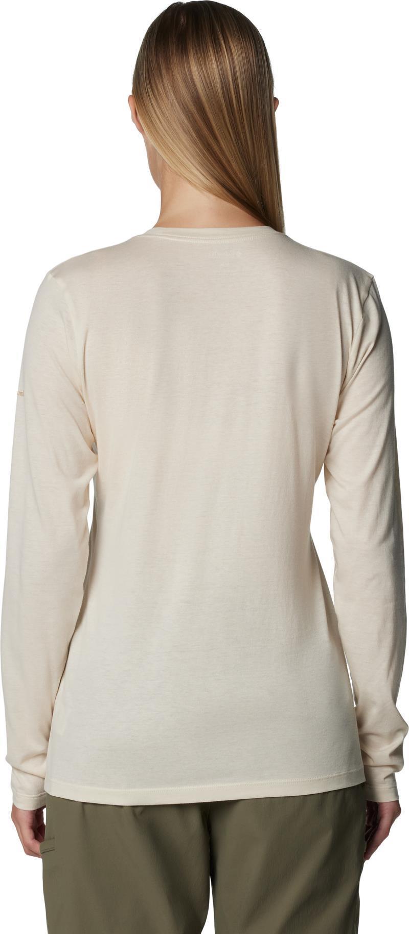 Hidden Haven LS Tee - Womens - Chalk / Treehome Omblur 2
