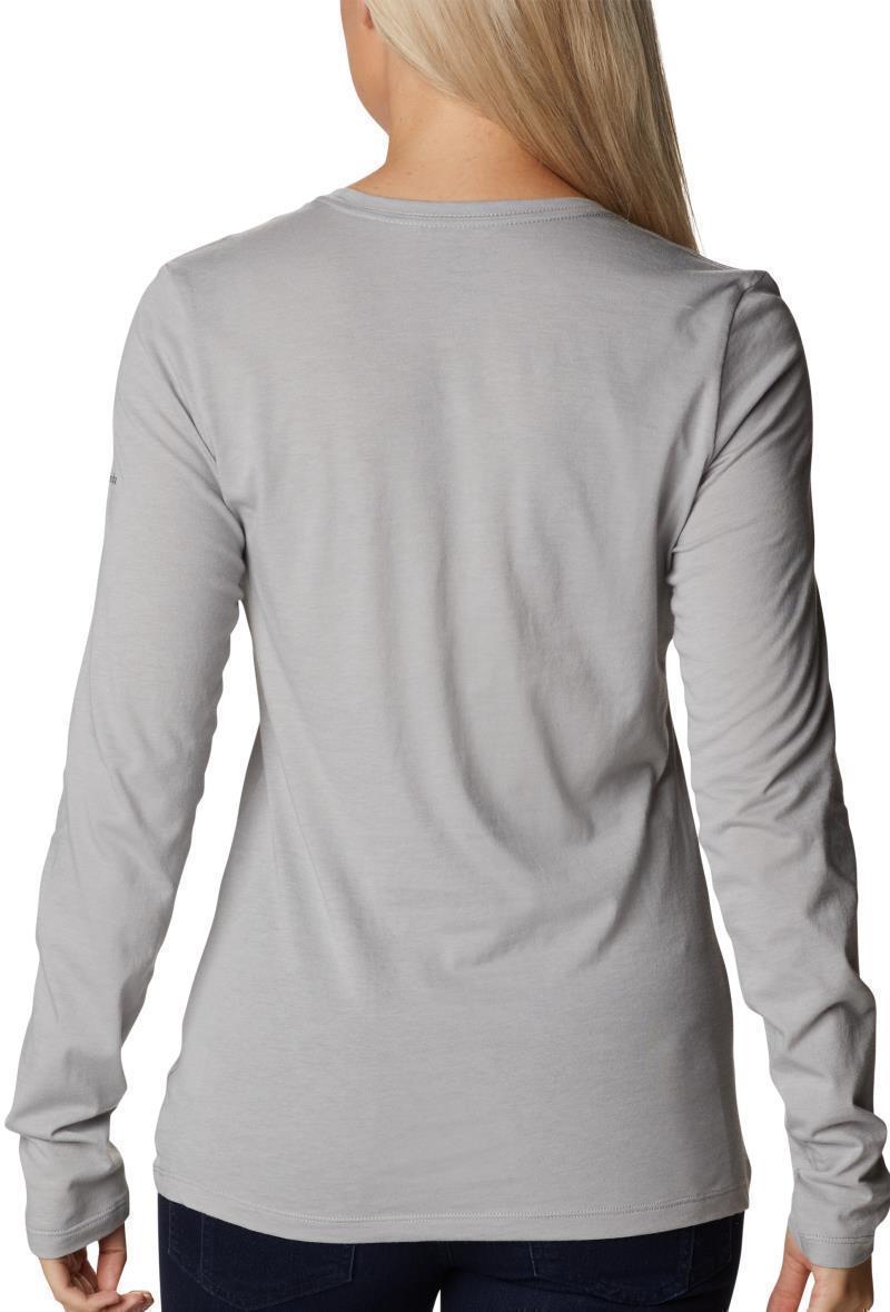 Hidden Haven LS Tee - Womens - Columbia Grey Heather / Looking Up 4