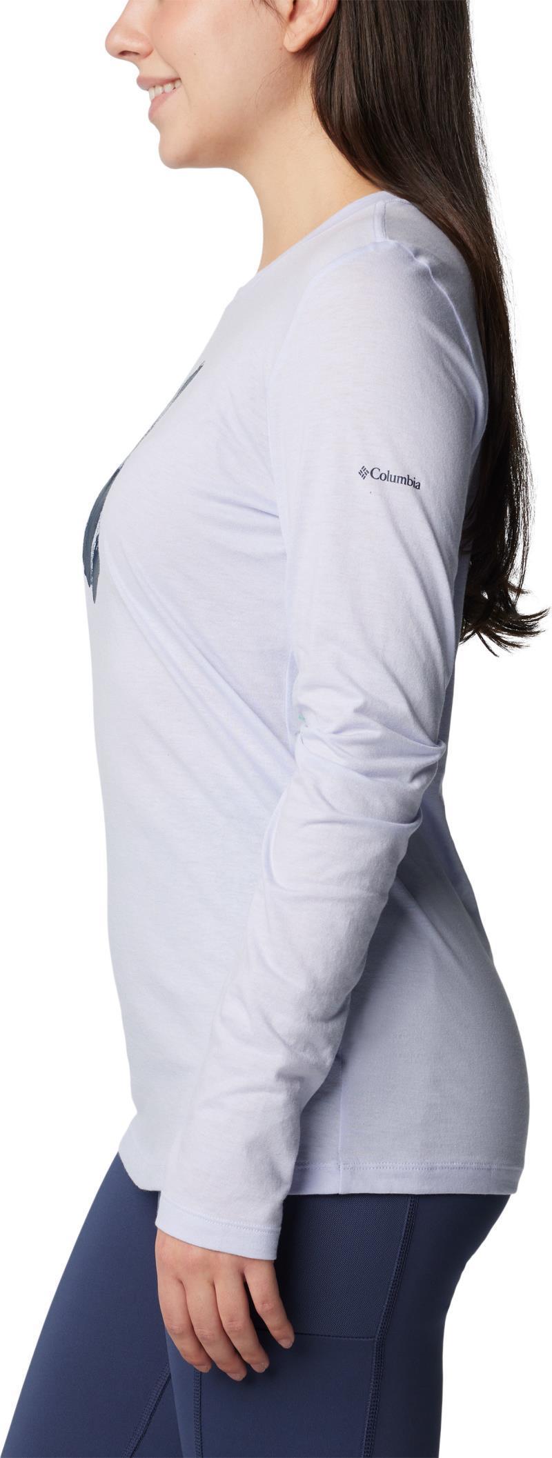 Hidden Haven LS Tee - Womens - Snowdrift / Bearly Shades 5