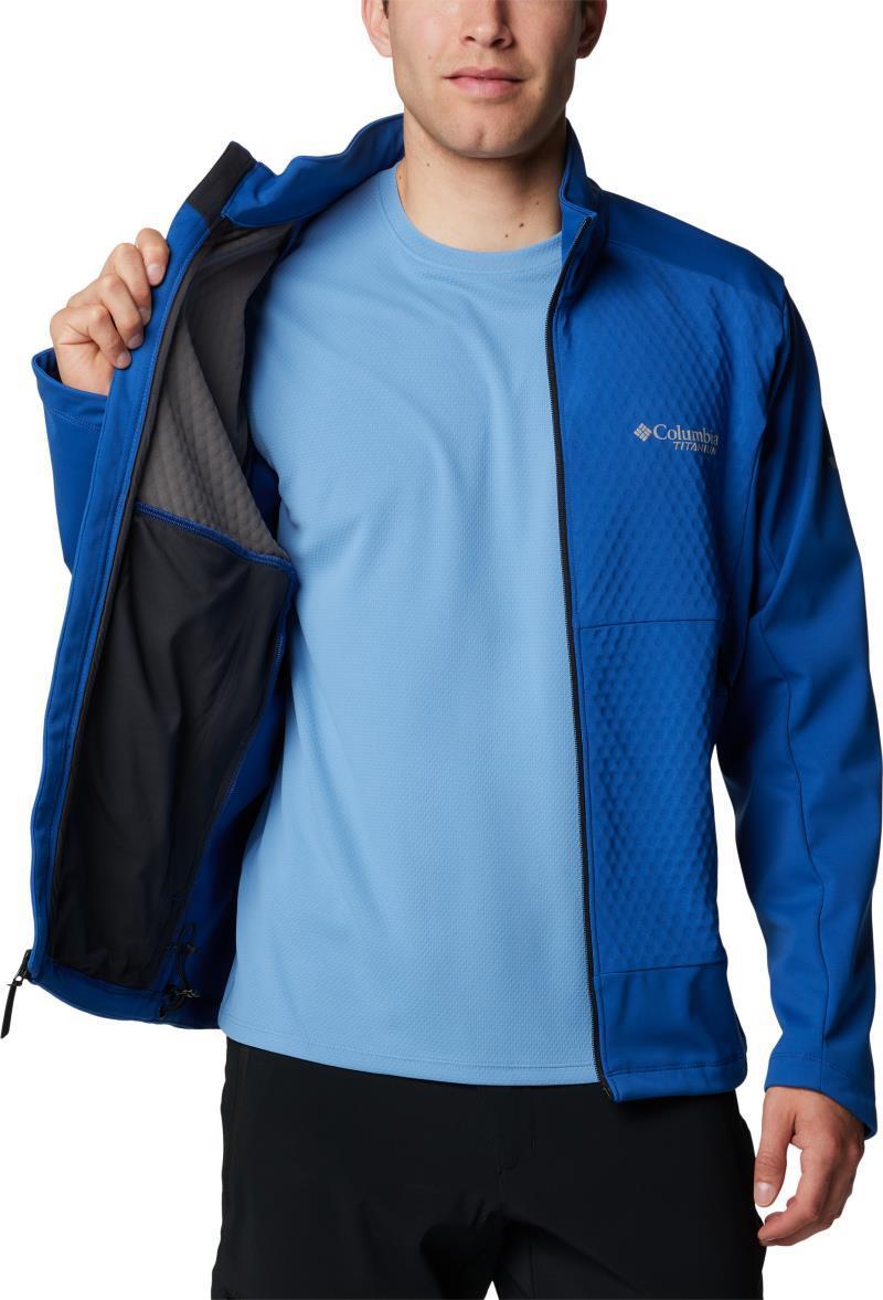 Hidden River II Softshell - Mens - Mountain Blue 4