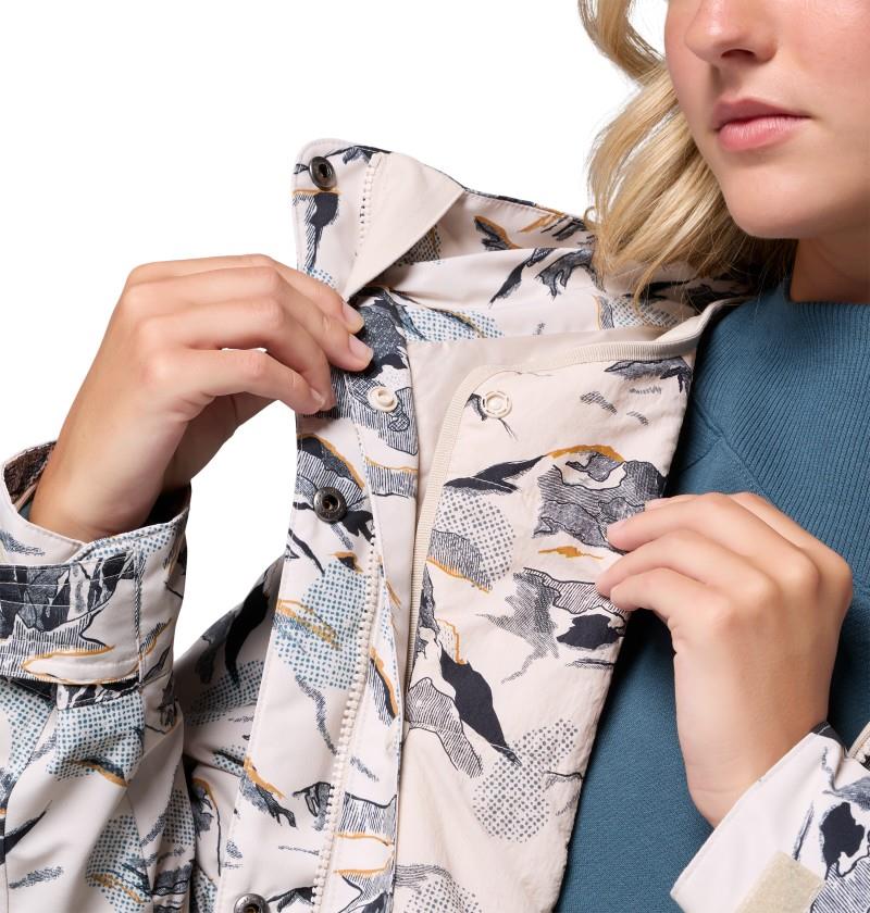 High Cascades Interchange Jacket - Womens - dark stone skylines 1