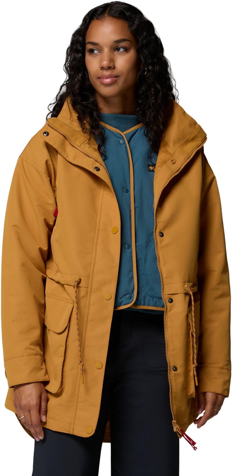 High Cascades Interchange Jacket - Womens - maple sugar 1