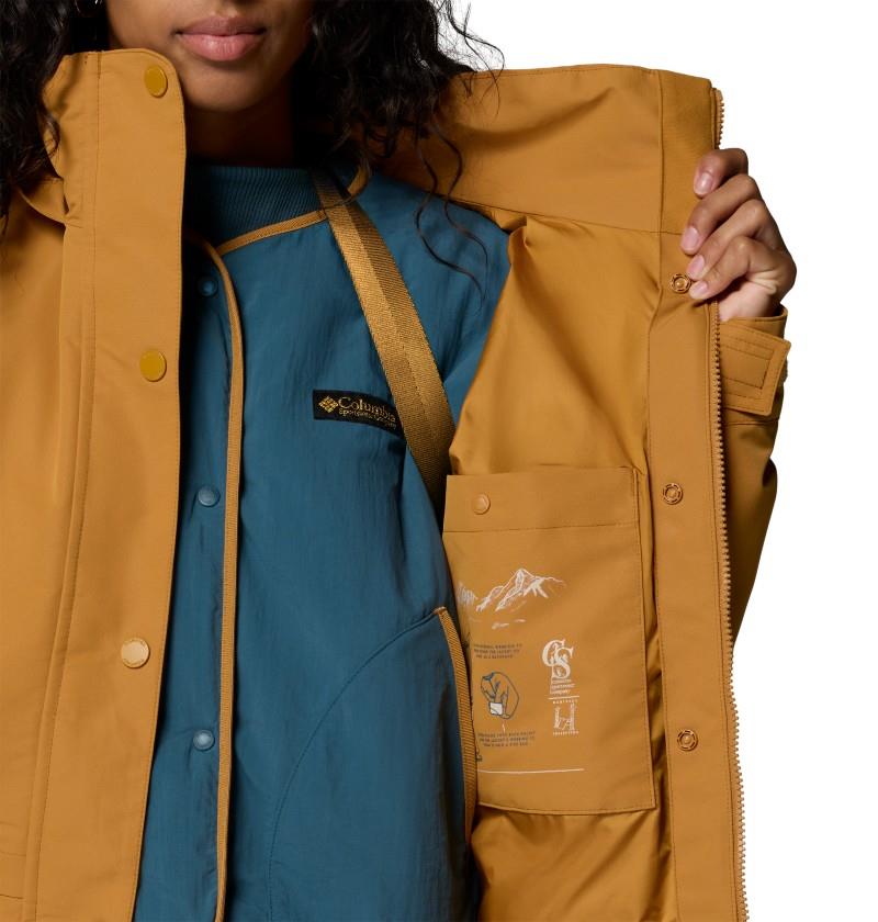 High Cascades Interchange Jacket - Womens - maple sugar 1